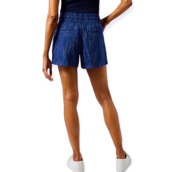 ATHLETA Cabo Linen Textured 4” Shorts - Picture 2 of 10